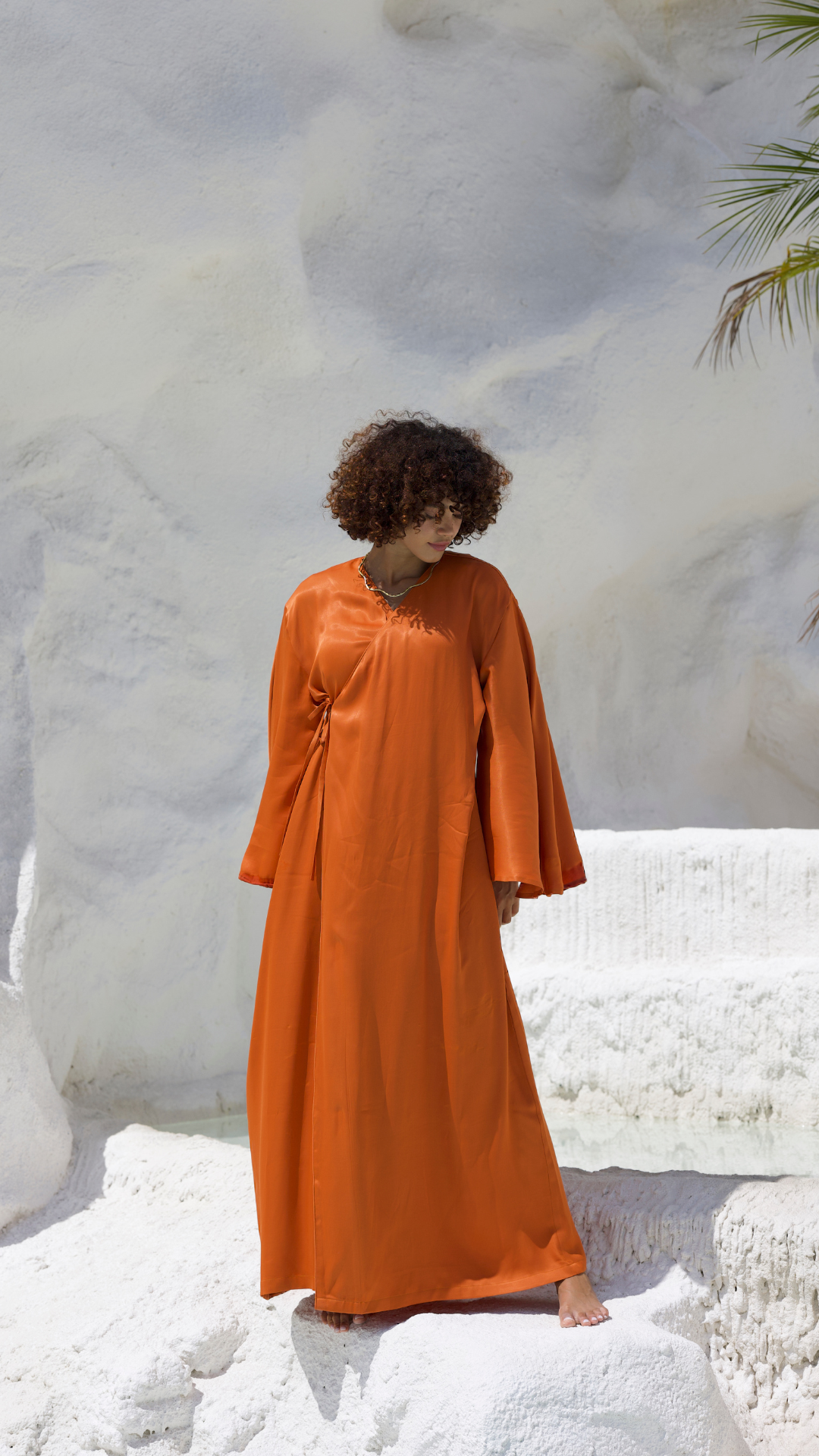 Lima Dress - Orange