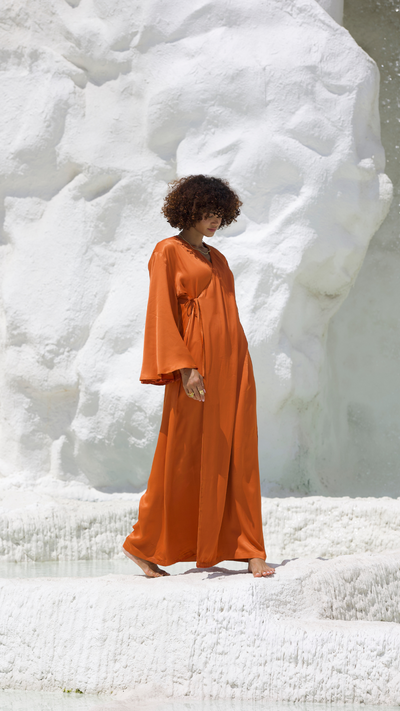 Lima Dress - Orange