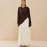 Layali set - Brown & White