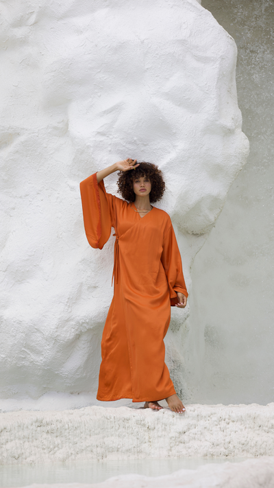 Lima Dress - Orange