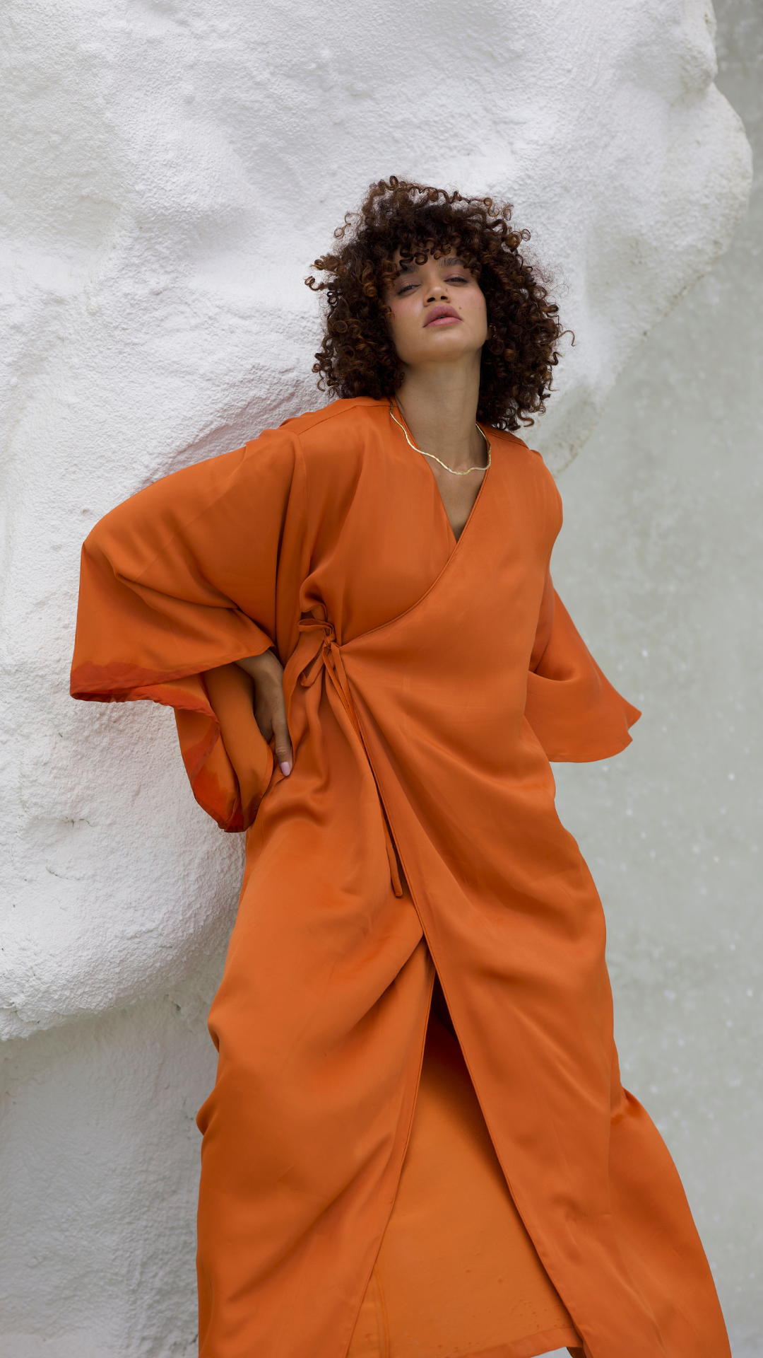 Lima Dress - Orange