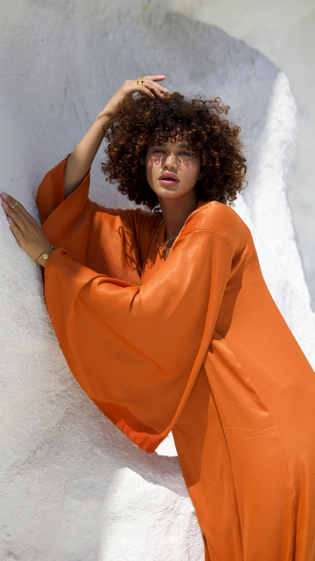 Lima Dress - Orange