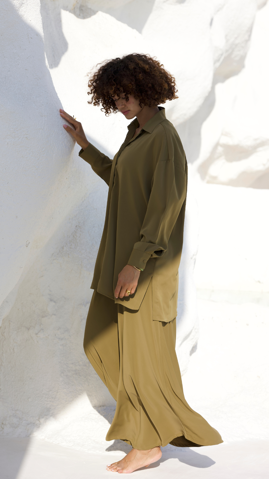 Sakina Set - Kaki