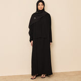 Crystal Abaya - Black