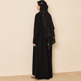 Crystal Abaya - Black