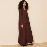 Crystal Abaya - Brown