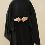 The light abaya - Black