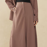 The work edit skirt - Taupe