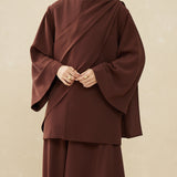 The flow jacket - Deep brown