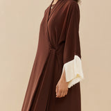 Selena Kimono - Brown