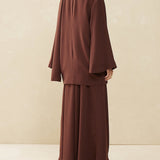 The flow jacket - Deep brown