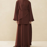 The flow jacket - Deep brown