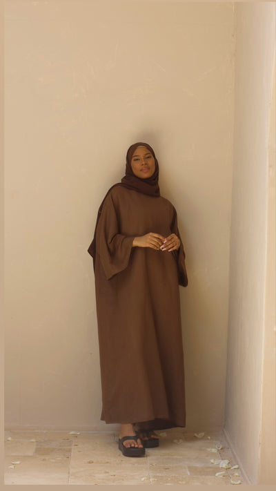 Sahara dress - Brown
