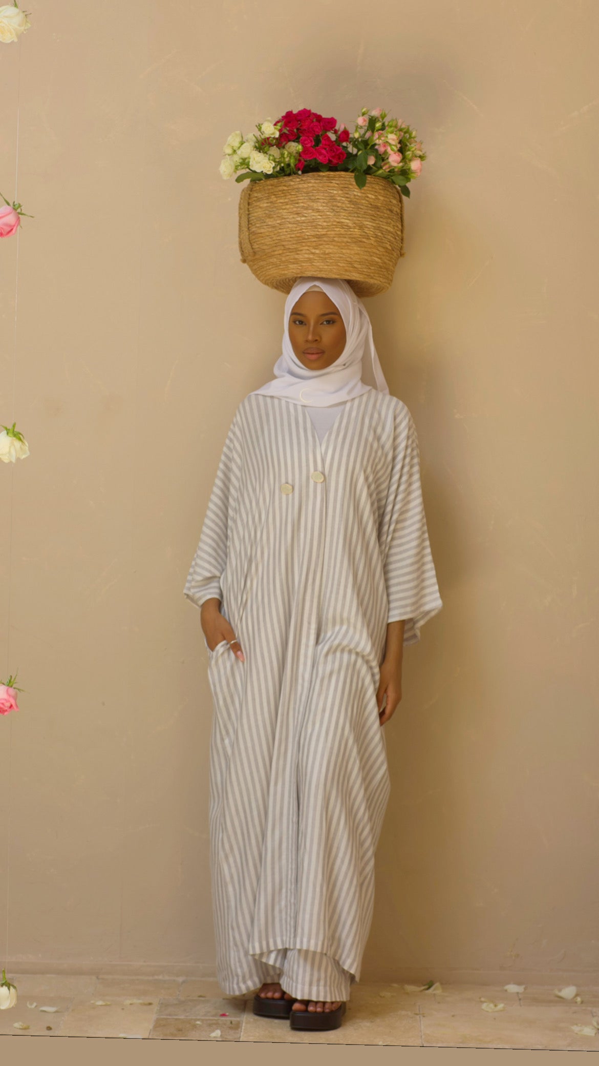 Agadir Kimono - Grey