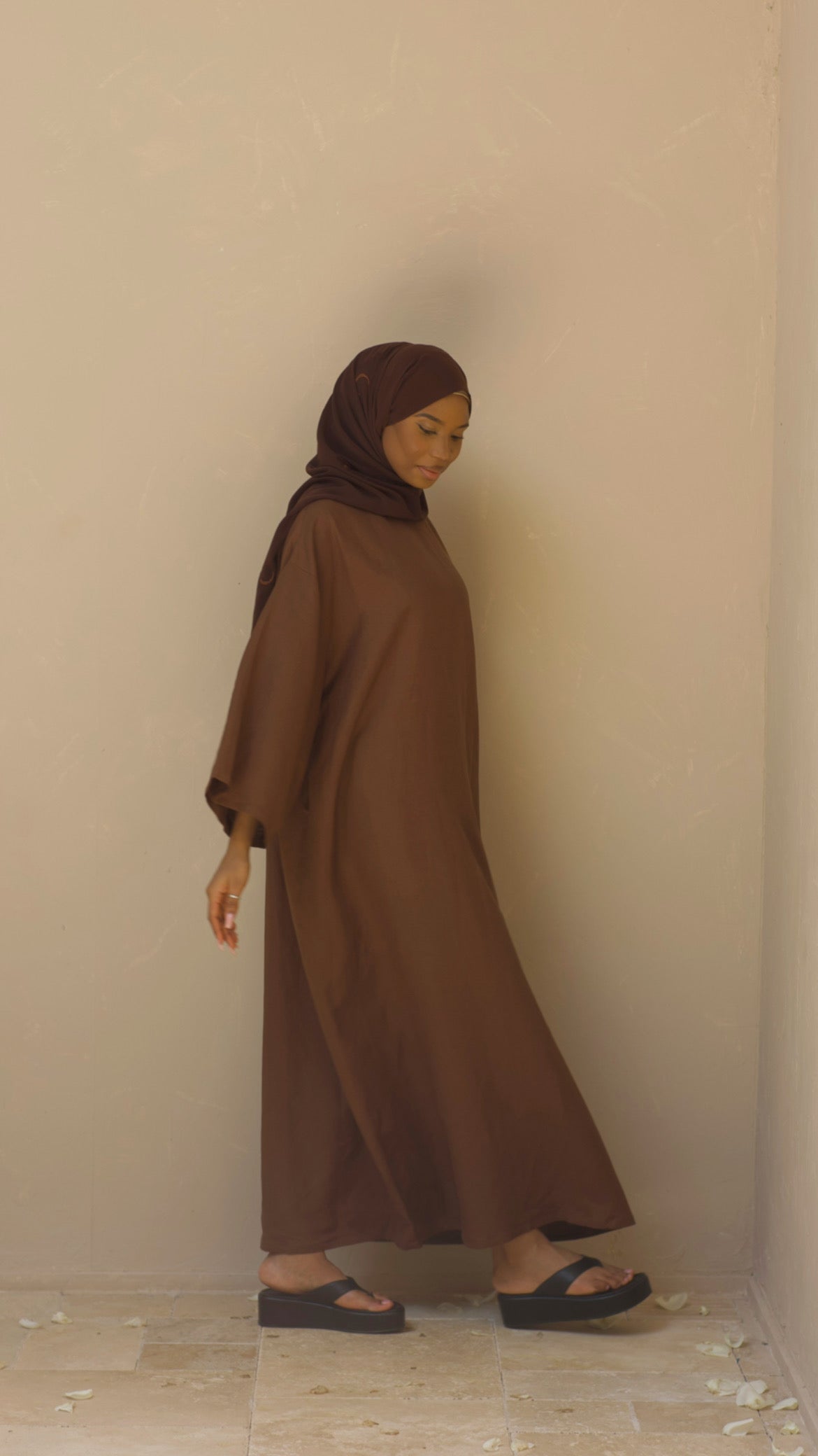 Sahara dress - Brown