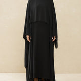 The light abaya - Black