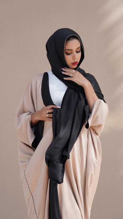 Qamar kimono - Black