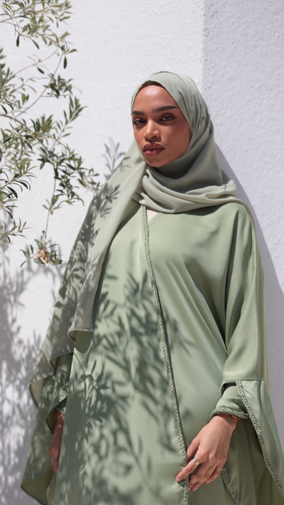 Yara set - Almond green
